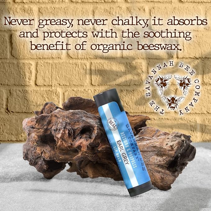 Savannah Bee Company Lip Balm - Lip Moisturizer for Chapped Lips - Hydrating Lip Balm with Pure Honey-VivaGrace Women