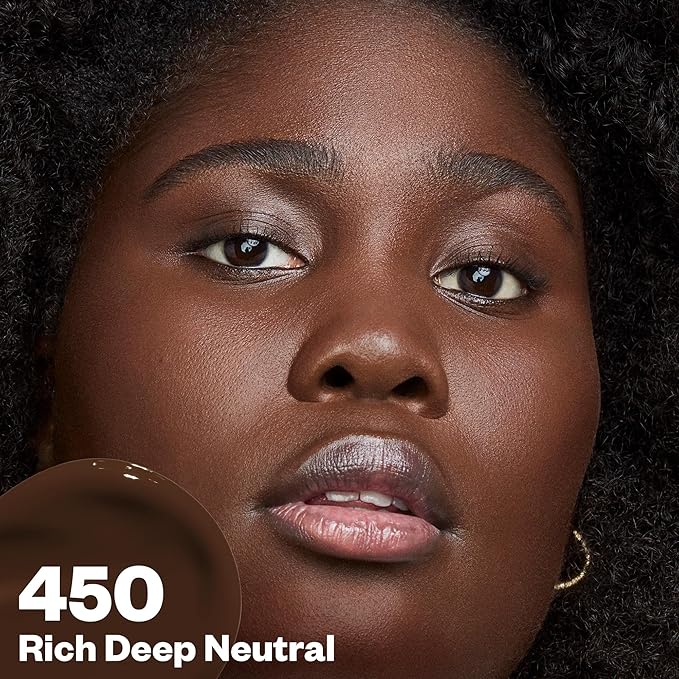 Kosas Revealer Skin-Improving Foundation with SPF 25 Protection - Hydrate, Brighten, Soothe, Plump, Protect Skin - Smoothing Texture, Natural Finish and Clean Formula, Rich Deep Neutral 450-VivaGrace Women