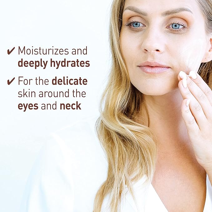 Moraz Herbal Eye and Neck Cream - Pomegranate Moisturizer - Neck and Under Eye Cream - Shea Butter Infused Skin Care - Anti Aging Eye Cream - 1.7 oz-VivaGrace Women