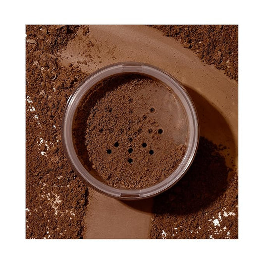 COVER FX Perfect Setting Powder - Shade Deep - Loose Makeup Finishing Powder - Mattify Skin and Lock in Makeup - Blurs Fine Lines - Full Size-VivaGrace Women