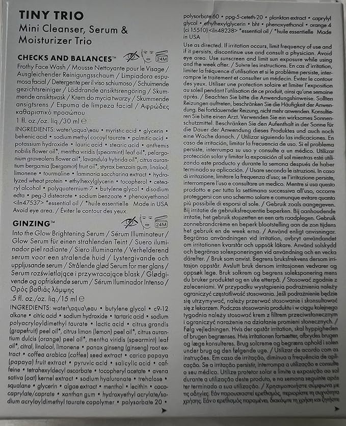 Origins Tiny Trio Mini Cleaner, Serum & Moisturizer Trio - Travel Size-VivaGrace Women