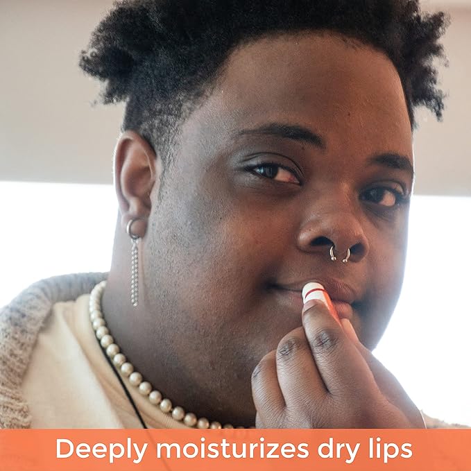 All Natural Tropical Moisturizing Lip Balm, Nourishing Lip Care For All Day Hydration, 100% Natural, Handmade with Love in USA, SuperFruit - Berries, Mango, Grapefruit (4 Pack)-VivaGrace Women