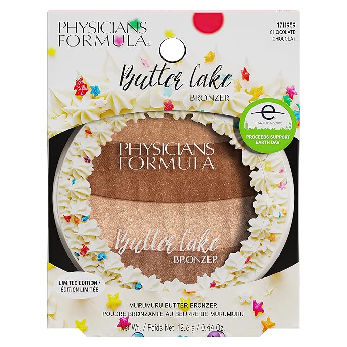 Physicians Formula Murumuru Butter Bronzer Face Makeup, Cheat Day Donut, Chocolate-VivaGrace Women