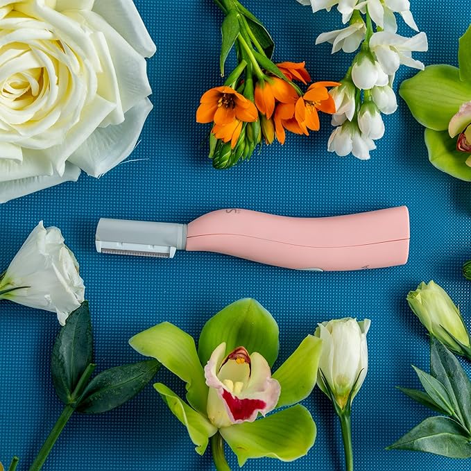 SPA SCIENCES - SIMA Patented Dermaplane Razor for Women Face – Painless 2-in-1 Facial Exfoliation & Peach Fuzz Hair Removal – Anti-Aging – 3 Speeds – Rechargeable – 7 Weeks Treatment-VivaGrace Women