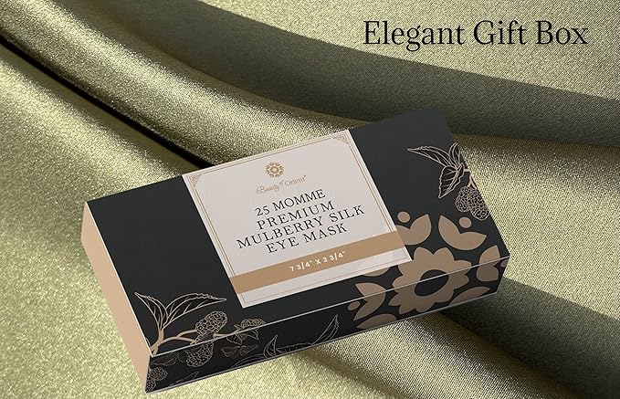 Premium 25 Momme Mulberry Silk Eye Mask for Sleeping (Jungle)-VivaGrace Women