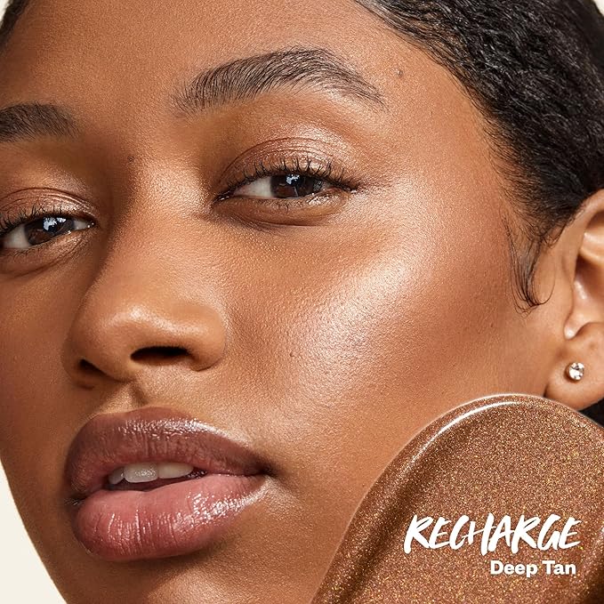 Kosas Glow I.V. Vitamin-Infused Skin Enhancer Face Makeup - Tinted Beauty Highlighter for a Healthy Glow - Recharge-VivaGrace Women