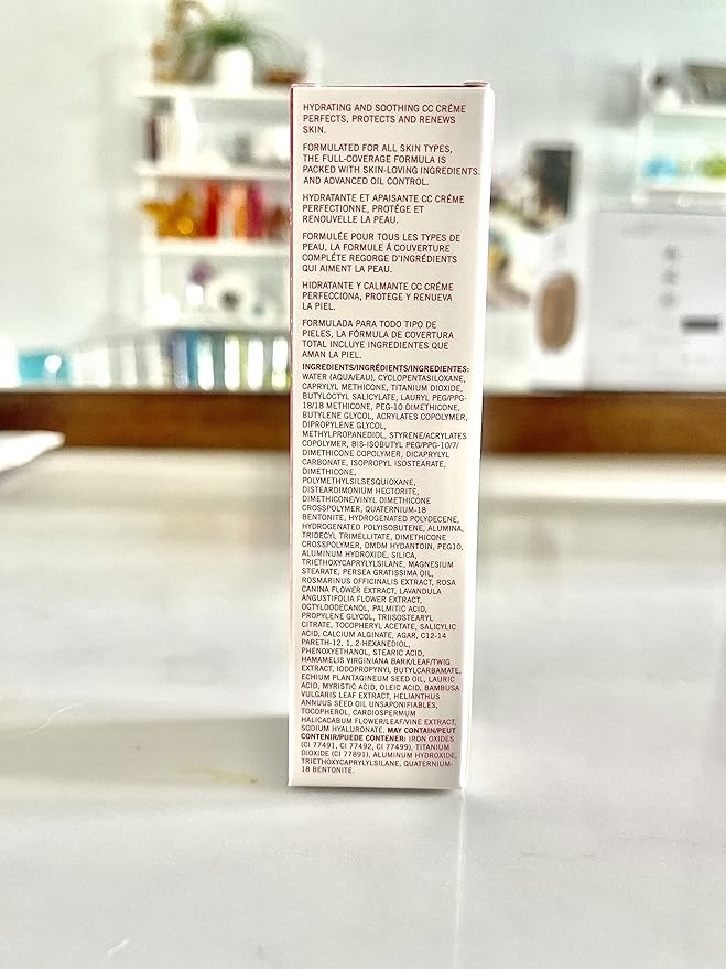 Mirabella Defense CC Creme Full Coverage Foundation with SPF 20, CC Cream Foundation with Sunscreen & Hyaluronic Acid, Oil Control with Salicylic Acid - Light-VivaGrace Women