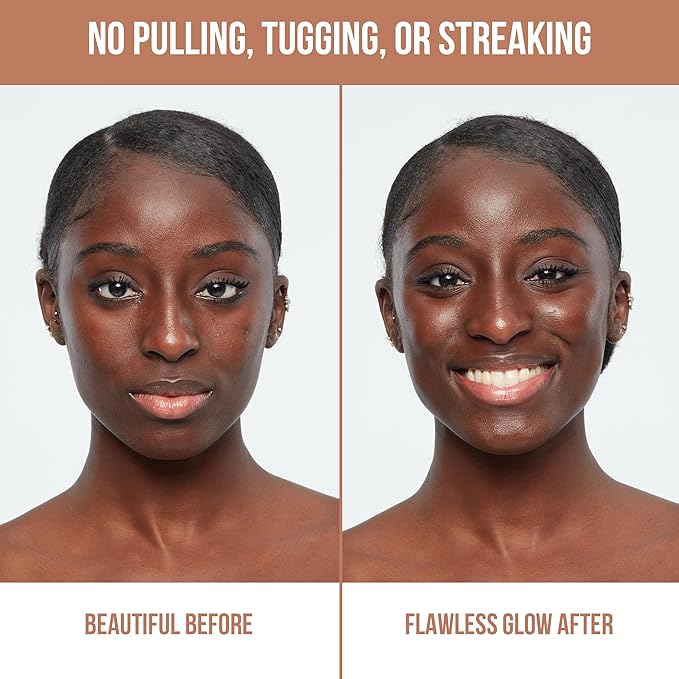 Glamazon Second to None Foundation Stick, Chocolate Mousse, Light-to-Full Coverage, Weightless Makeup With a Glowy Natural Finish-VivaGrace Women