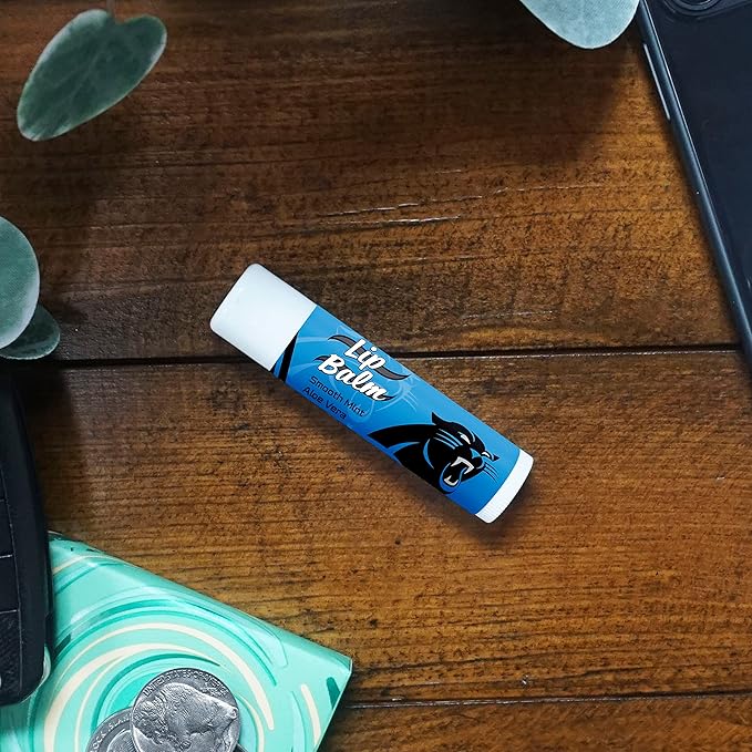 FANMATS 34623 Carolina Panthers Smooth Mint SPF 15 Lip Balm-VivaGrace Women