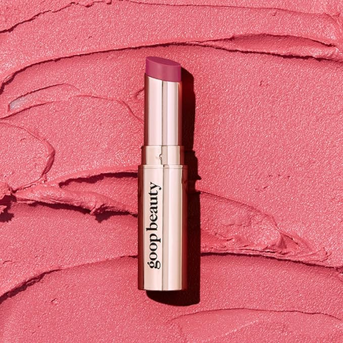 goop Beauty Tinted Lip Balm - Moisturizing, Soothing, Hydrating Lip Balm for Chapped, Cracked & Dry Lips, Nude-Pink Color, 0.16 oz-VivaGrace Women