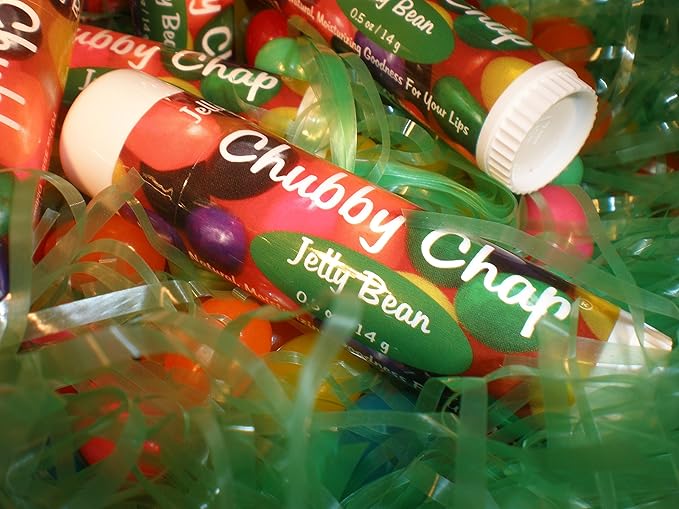 4-Pack Chubby Chap Jelly Bean- .5 oz Lip Balm…-VivaGrace Women