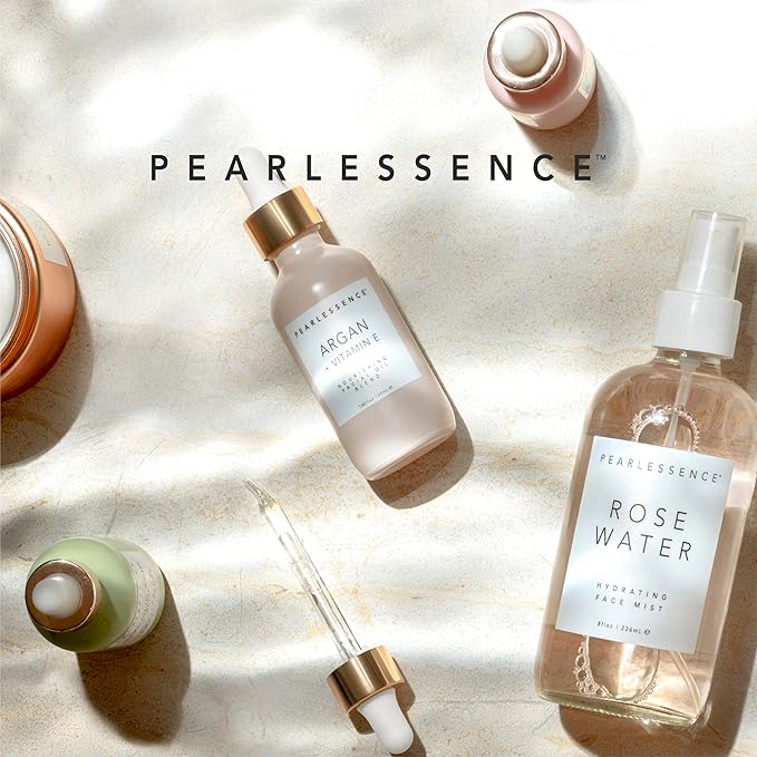 Pearlesssence Anti-Aging Eye Serum (Retinol + Collagen) - Helps Reduce Fine Lines & Wrinkles | Gentle & Lightweight Formula | Plumps & Tightens | Made in USA & Free (1oz)-VivaGrace Women