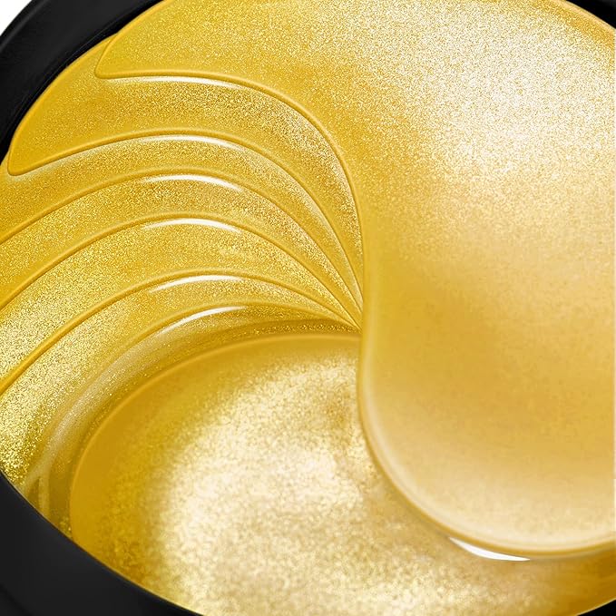 CCbeauty 24K Gold Under Eye Patches for Puffy Eyes, Dark Circles and Puffiness, Collagen Hydrating Mask Skincare, Gel Pads for Eye Bags and Wrinkles Under Eye Treatment,30pairs-VivaGrace Women