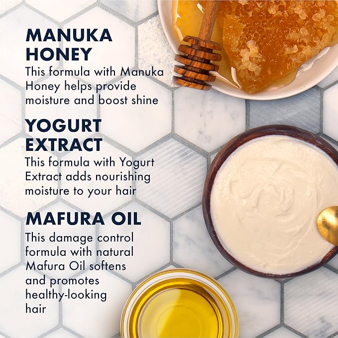 SheaMoisture Hydrate & Repair Conditioner for Damaged Hair Manuka Honey & Yogurt Shea Butter 13 oz (Pack of 2)-VivaGrace Women