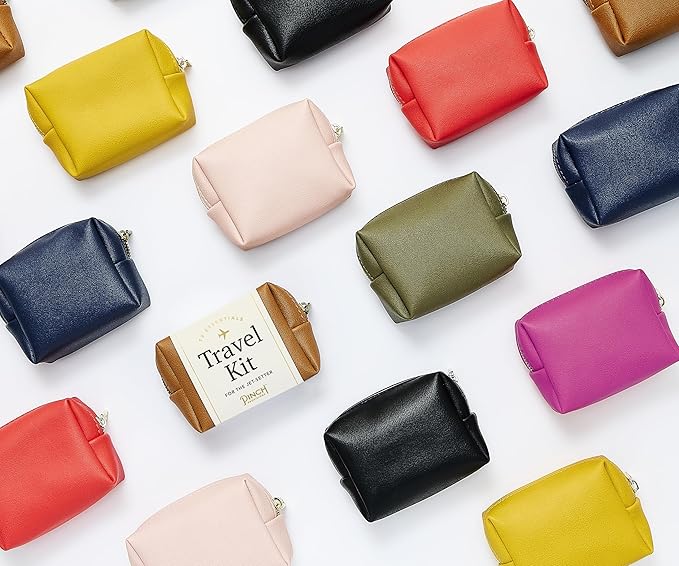 Pinch Provisions Travel Kit, includes 18 Must-Have Emergency Essential Items for Travelling, Ideal Road Trip or Airport Gift for Friends, Family & Peers, Portable Pouch-VivaGrace Women