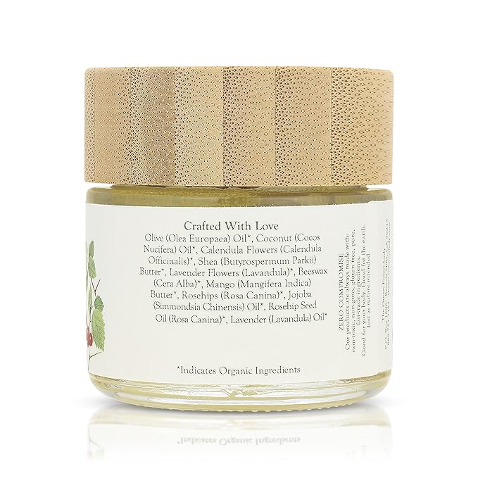 Green Forest Lady-Organic Growing Belly Balm to Support Skin as it Stretches in Pregnancy | Improves Elasticity | Moisturizes Skin | Soothes Itching | 2 FL. OZ./59.15 ML.-VivaGrace Women