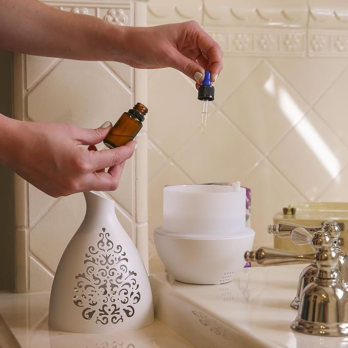 Year of Plenty Glass Eye Droppers for 10ml & 15ml Essential Oil Bottles | Set of 12 | Multicolored | Compatible with doTERRA, Young Living, Plant Therapy, Plnt Guru, Rocky Mtn, Edens Grdn-VivaGrace Women