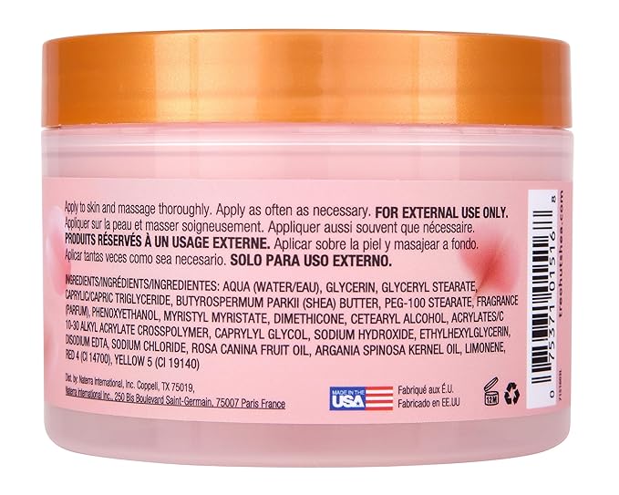 Tree Hut Moroccan Rose Whipped Shea Body Butter, 8.4oz, Lightweight, Long-lasting, Hydrating Moisturizer with Natural Shea Butter for Nourishing Essential Body Care-VivaGrace Women