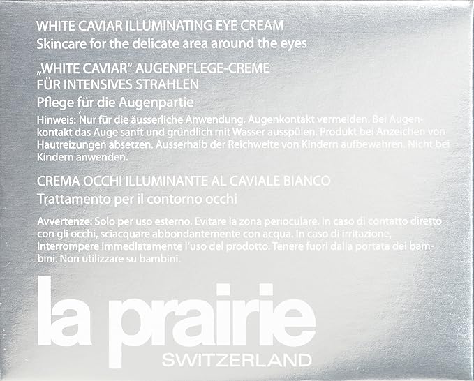 La Prairie White Caviar Illuminating Eye Cream, 0.68 Fluid Ounce-VivaGrace Women
