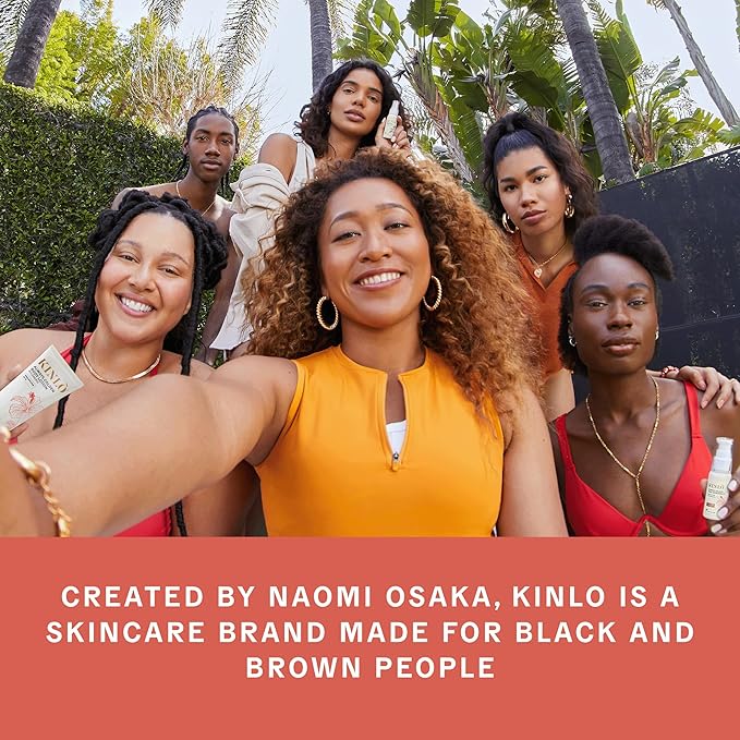 Kinlo Self Care Kit - Facial Oil, Facial Mist, Eye cream, Sweet Orange Coconut Scent Candle | Home SPA Gift Set Mother's Mother's day gift day gift | Black Owned Skincare | Made in USA-VivaGrace Women