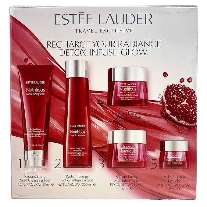 Estee Lauder Detox and Glow 24/7 Radiant Healthy Looking Set-VivaGrace Women