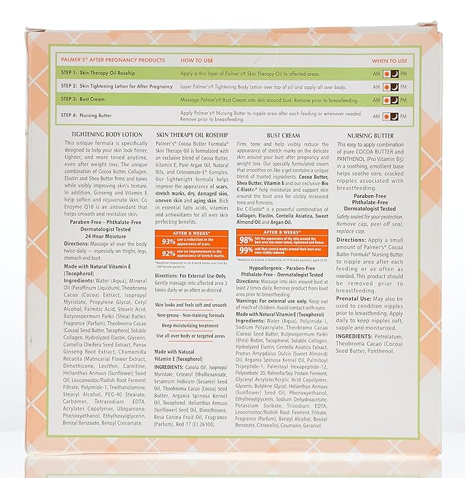 Palmer's Cocoa Butter Formula New Moms Skin Recovery Set (Set of 4)-VivaGrace Women