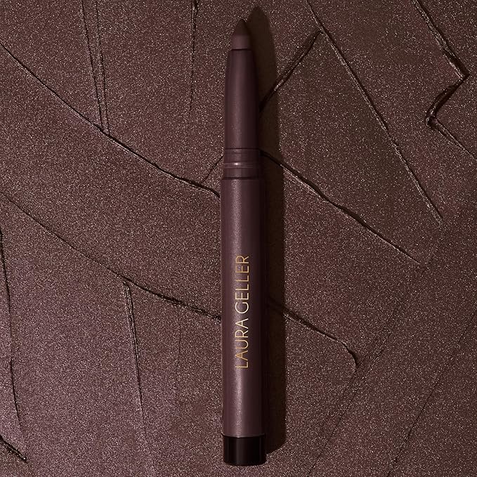 LAURA GELLER NEW YORK Kajal Longwear Kohl Eyeliner Pencil - Royal Quartz - Caffeine and Vitamin E - Smooth & Blendable Liner - Built-In Sharpener-VivaGrace Women