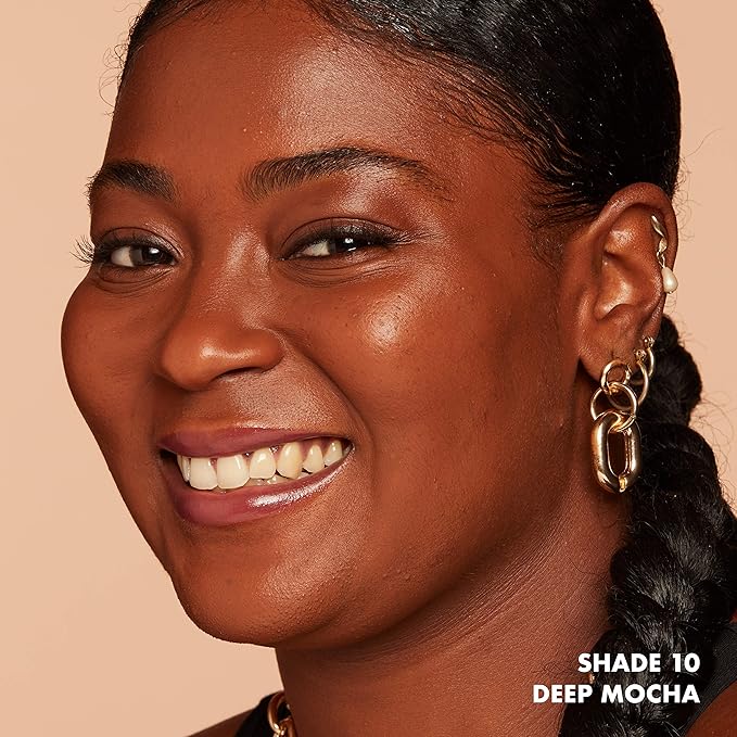 NYX PROFESSIONAL MAKEUP Bare With Me Tinted Skin Veil, Lightweight BB Cream - Deep Mocha-VivaGrace Women