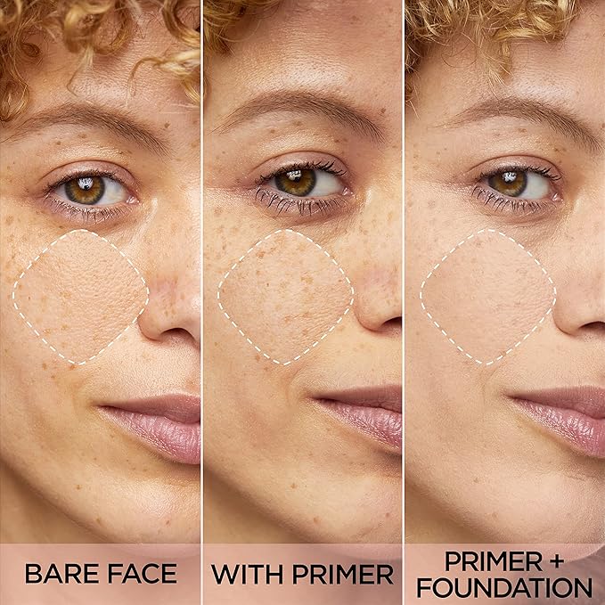 L'Oreal Paris Prime Lab Up to 24H Pore Minimizer Face Primer Infused with AHA, LHA, BHA Complex to Smooth and Extend Makeup Wear, 1.01 Fl Oz-VivaGrace Women