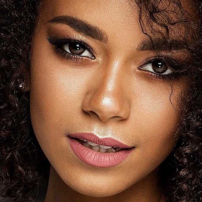 Pippa Of London Camden Make Up Palette 353 with 9 Luxury Matte, Shimmer and Glitter Eyeshadows in Rose Gold case with Mirror-VivaGrace Women