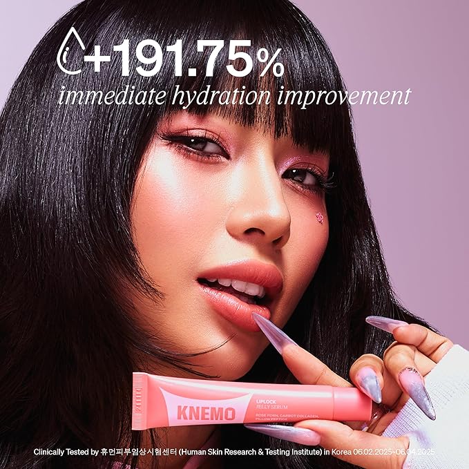 LipLock Jelly Serum for Dry Lips, Long-Lasting, Hydrating, Plumping, Glossy Mask with Rose PDRN, Carrot Collagen, Pillow Peptide, Moisturizing Tinted Lip Balm. (Peach Muse)-VivaGrace Women