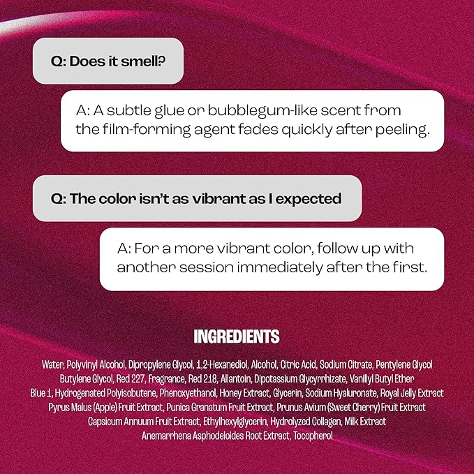 Rouge Star Plumping Lip Tattoo (0.17 oz) - 72-HR Long Lasting Waterproof Peel Off Lip Stain - Transfer-Proof, Non -Sticky Hydrating Matte Lip Tint Tattoo (Plum Berry)-VivaGrace Women