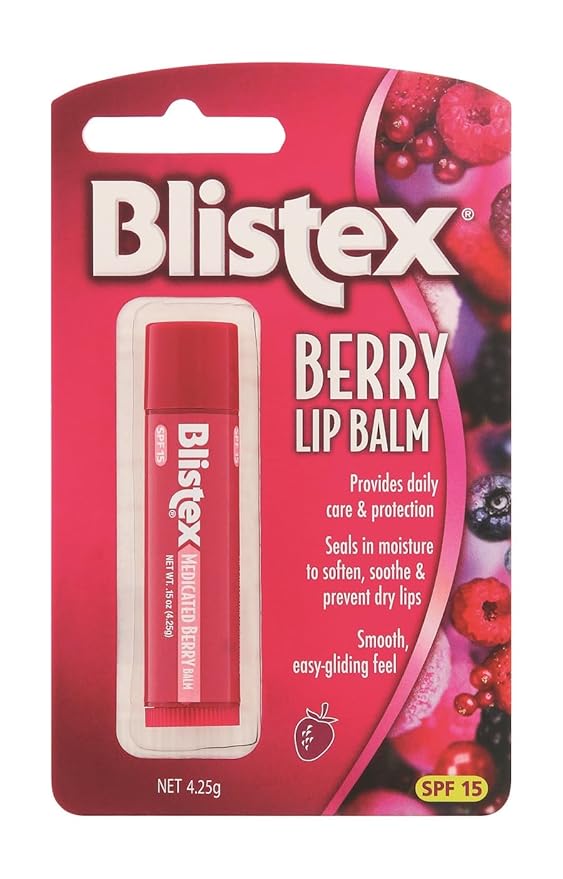 Blistex Berry Medicated S Size .15z-VivaGrace Women