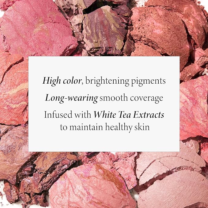 LAURA GELLER NEW YORK Baked Blush-n-Brighten Marbleized Blush - Pink Grapefruit Creamy Lightweight Satin Finish-VivaGrace Women