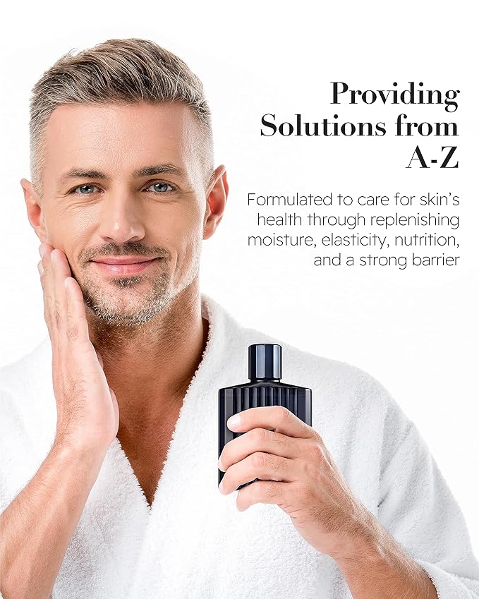 ISA KNOX Age Focus Homme (Premium Skincare Gift Set, 12.2fl oz) - Even Skin Tone & Wrinkle Care. Toner and Lightweight Moisturizer Set , Niacinamide, Adenosine | Korean Skincare,-VivaGrace Women