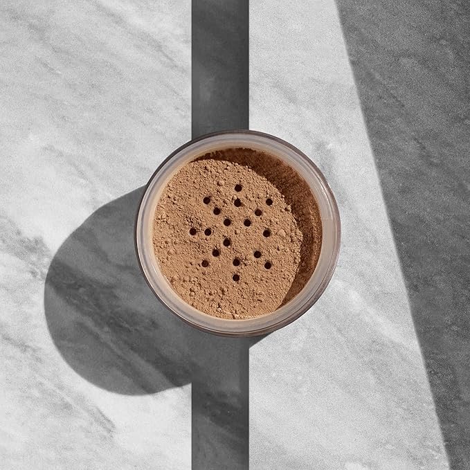 COVER FX Perfect Setting Powder - Shade Tan - Loose Makeup Finishing Powder - Mattify Skin and Lock in Makeup - Blurs Fine Lines - Full Size-VivaGrace Women