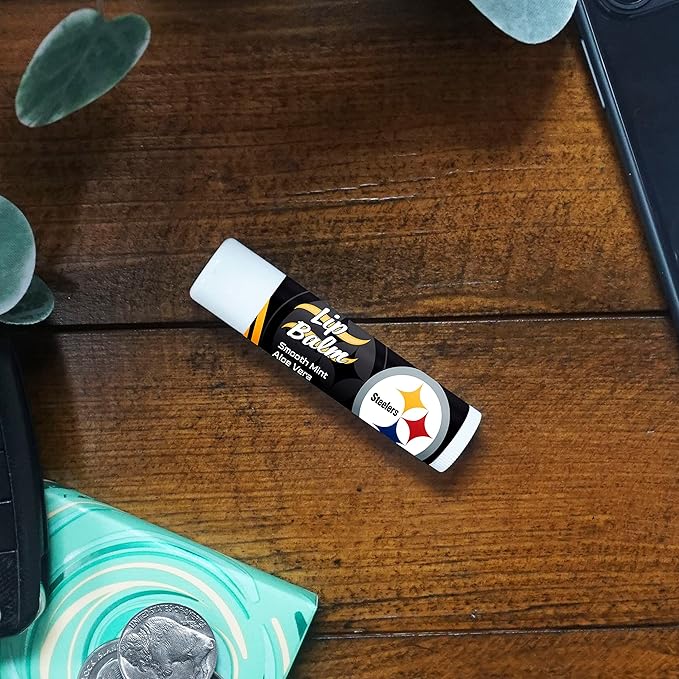 FANMATS 34733 Pittsburgh Steelers Smooth Mint SPF 15 Lip Balm-VivaGrace Women