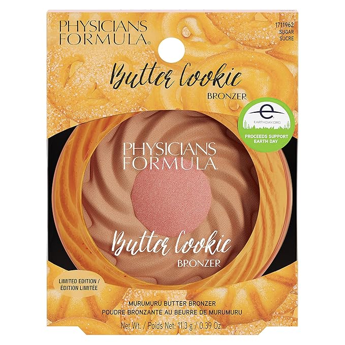 Physicians Formula Murumuru Butter Bronzer Face Makeup, Cheat Day Donut, Sugar (Pack of 2)-VivaGrace Women