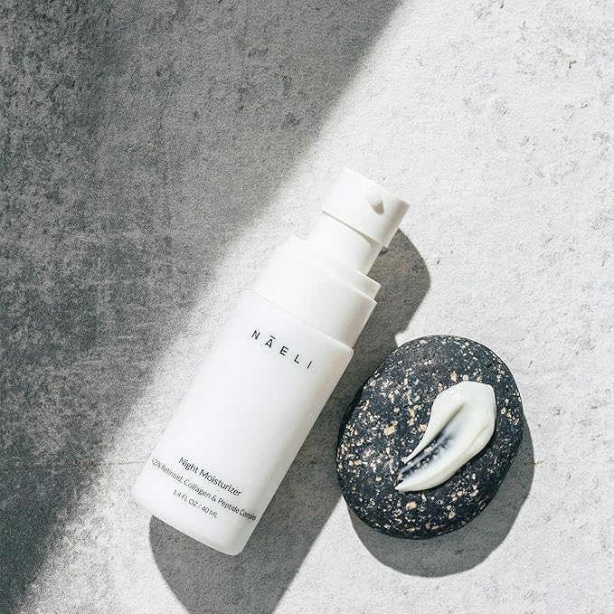 Retinoid Cream - 4.25% Retinol Night Moisturizer for Face & Neck with Collagen, Peptides & Hyaluronic Acid - Anti Aging Wrinkle Cream, Improves Skin Tone & Texture, 1.4 oz (Pack of 2)-VivaGrace Women