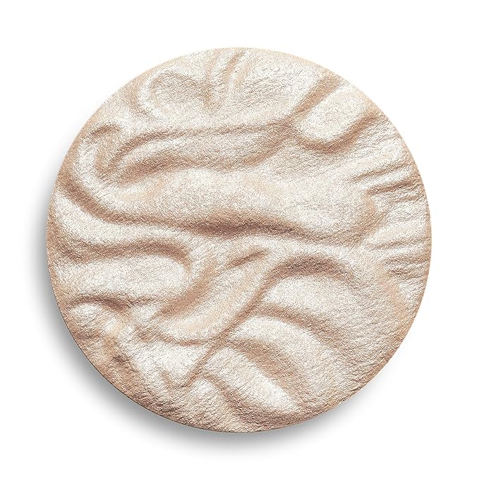 Revolution Beauty, Reloaded Pressed Powder Highlighter, Intensely Pigmented for a High Impact Dewy Finish, Just My Type, 0.22 Oz.-VivaGrace Women