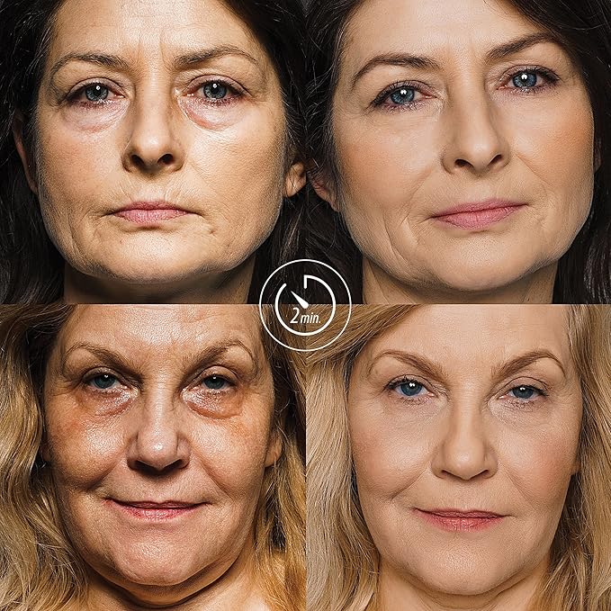 AGELXR - Instant Wrinkle Remover - Quickly Tightens Wrinkles, Fine Lines and Diminishes Puffy Eyes. Instant Facelift Serum - Anti-Aging Formula with Argireline® (30 Vials)-VivaGrace Women