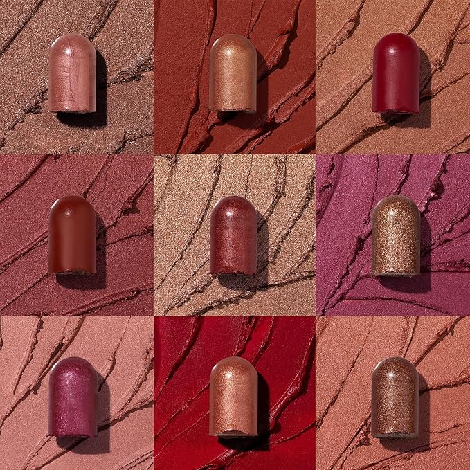 Thread Beauty Blend It Multi-Stick, Creamy, Buildable Color and Highlighter for Eyes, Cheeks, and Face, Soft - Brown Shimmer-VivaGrace Women