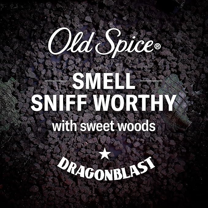 Old Spice Body Wash for Men, Dragonblast, Long Lasting Lather, 24 fl oz (Pack of 4)-VivaGrace Women