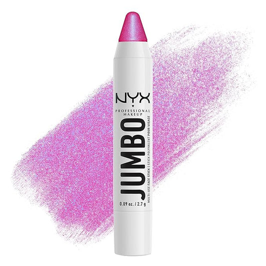 NYX PROFESSIONAL MAKEUP, Jumbo Multi-Use Face Highlighter Stick - Blueberry Muffin-VivaGrace Women